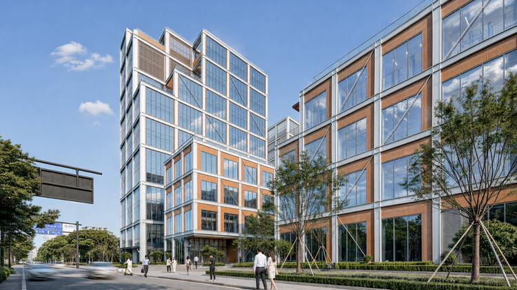 Greentown ThinkWorks / LYCS Architecture + GLA - Fotografía exterior, Edificio De Oficinas, Fachada