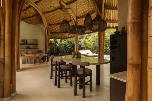 Kaymana Earth Villa / Pablo Luna Studio - Interior Photography, Dining room, Wood