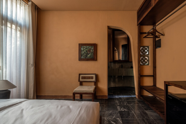 Dạ Homestay / 3fconcept - İç Mekan Fotoğrafçılığı, Yatak Odası, Ahşap, Aydınlatma, Yatak