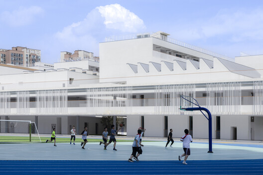 Chengdu Haiyang Road Middle School / Changwu Architects Chengdu Haiyang Road Middle School / Changwu Architects - Exterior Photography