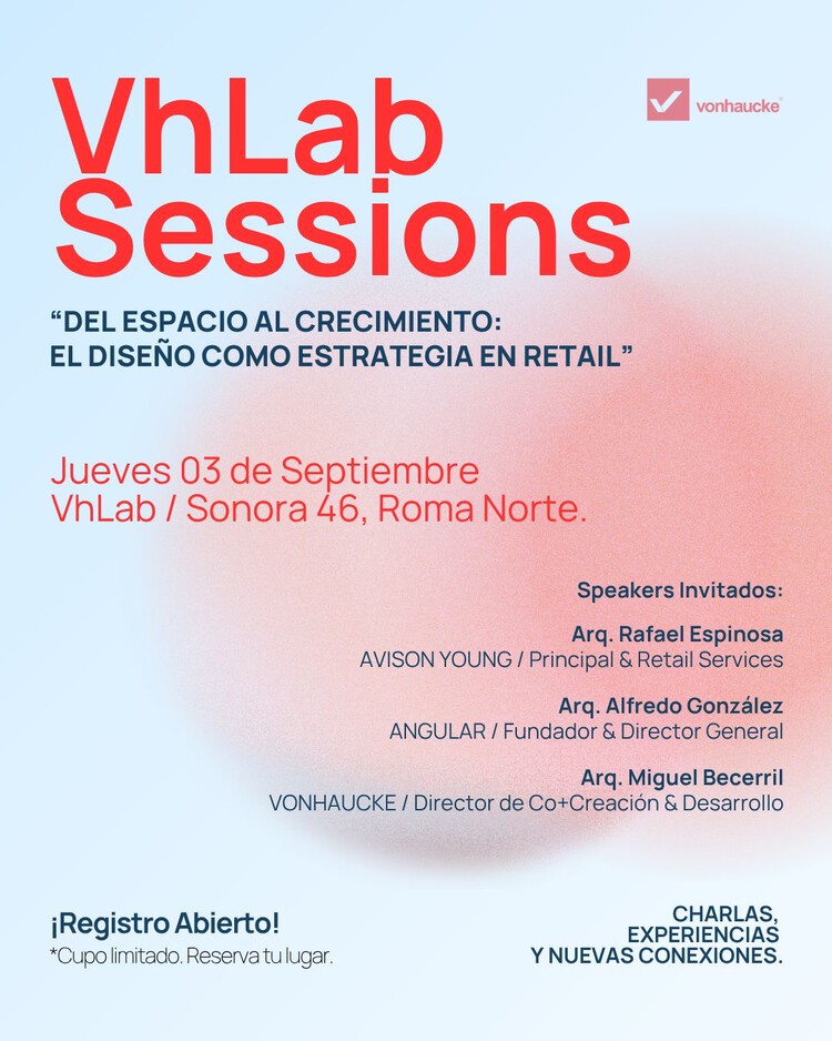 VhLab Sessions: "From Space to Growth: Design as a Retail Strategy"