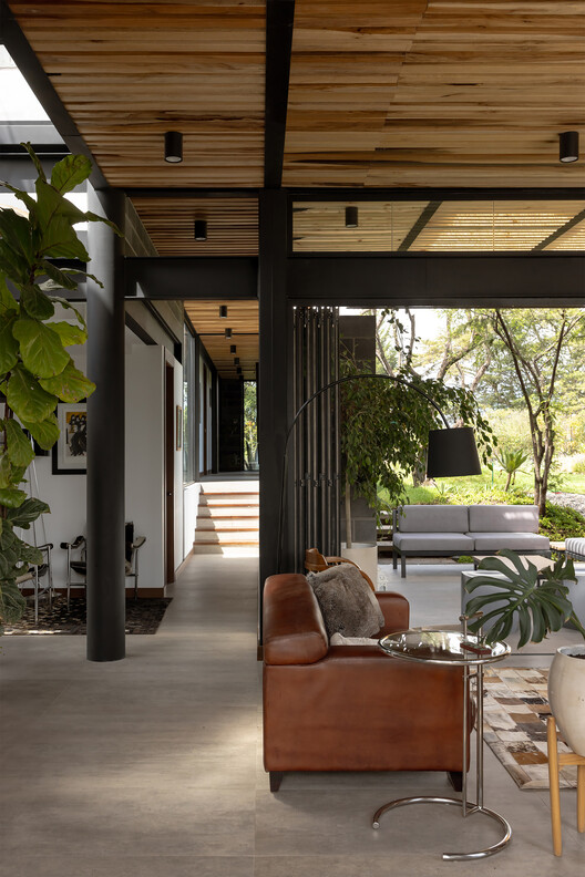 Casa Circular / Ignacio Muñoz - Fotografía interior, Sala de estar, Madera, Sillas, Mesas