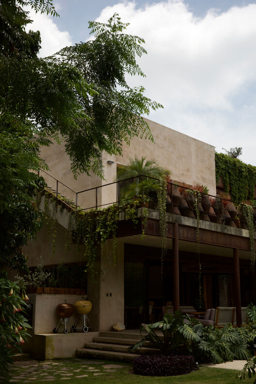 Casa Tepoztlán  / DOSA STUDIO - Fotografía exterior, Jardín, Balcón, Patio interior