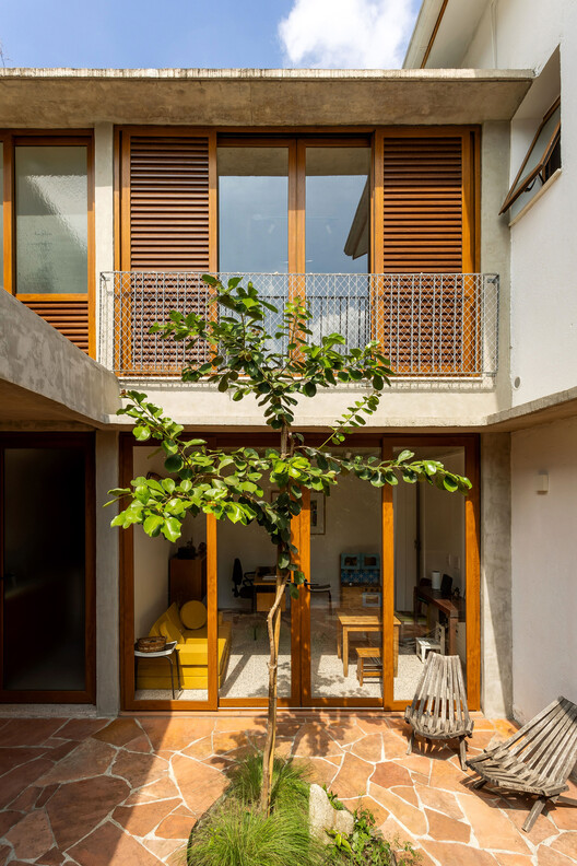 Lapa Townhouse Renovation / Estudio Piloti Arquitetura - Interior Photography, Wood, Balcony