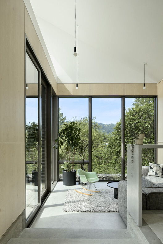 Casa y Estudio Gradient / Observation Studio Casa y Estudio Gradient / Observation Studio - Fotografía interior, Iluminación, Sillas, Vidrio