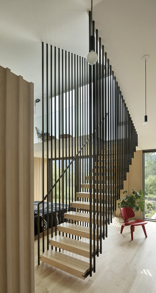 Casa y Estudio Gradient / Observation Studio Casa y Estudio Gradient / Observation Studio - Fotografía interior, Escaleras, Madera, Barandas