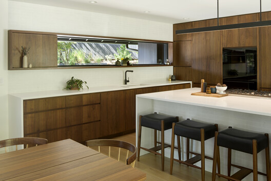 4015 House & Studio / Observation Studio - Interior Photography, Kitchen, Countertop, Wood, Lighting, Sink