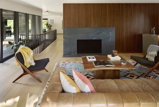 4015 House & Studio / Observation Studio - Interior Photography, Living Room, Sofa, Wood, Table, Lighting, Chair
