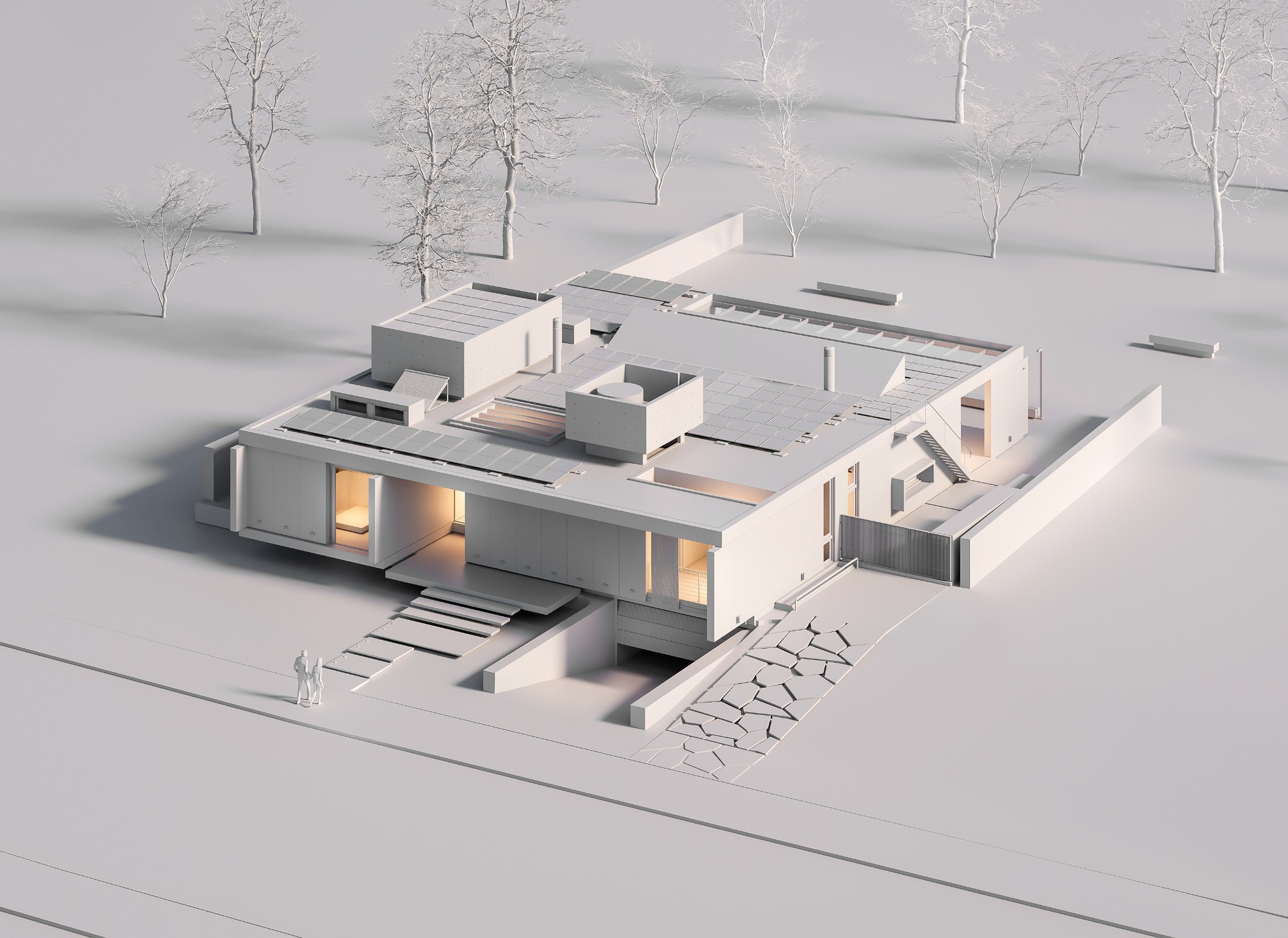 Gallery of Sassi House / Galeria 733 - 35
