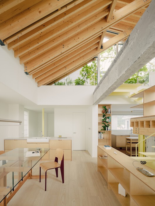 Split-Level Apartment  / Shiye Architecture Design and Research Practice - Interior Photography, Kitchen