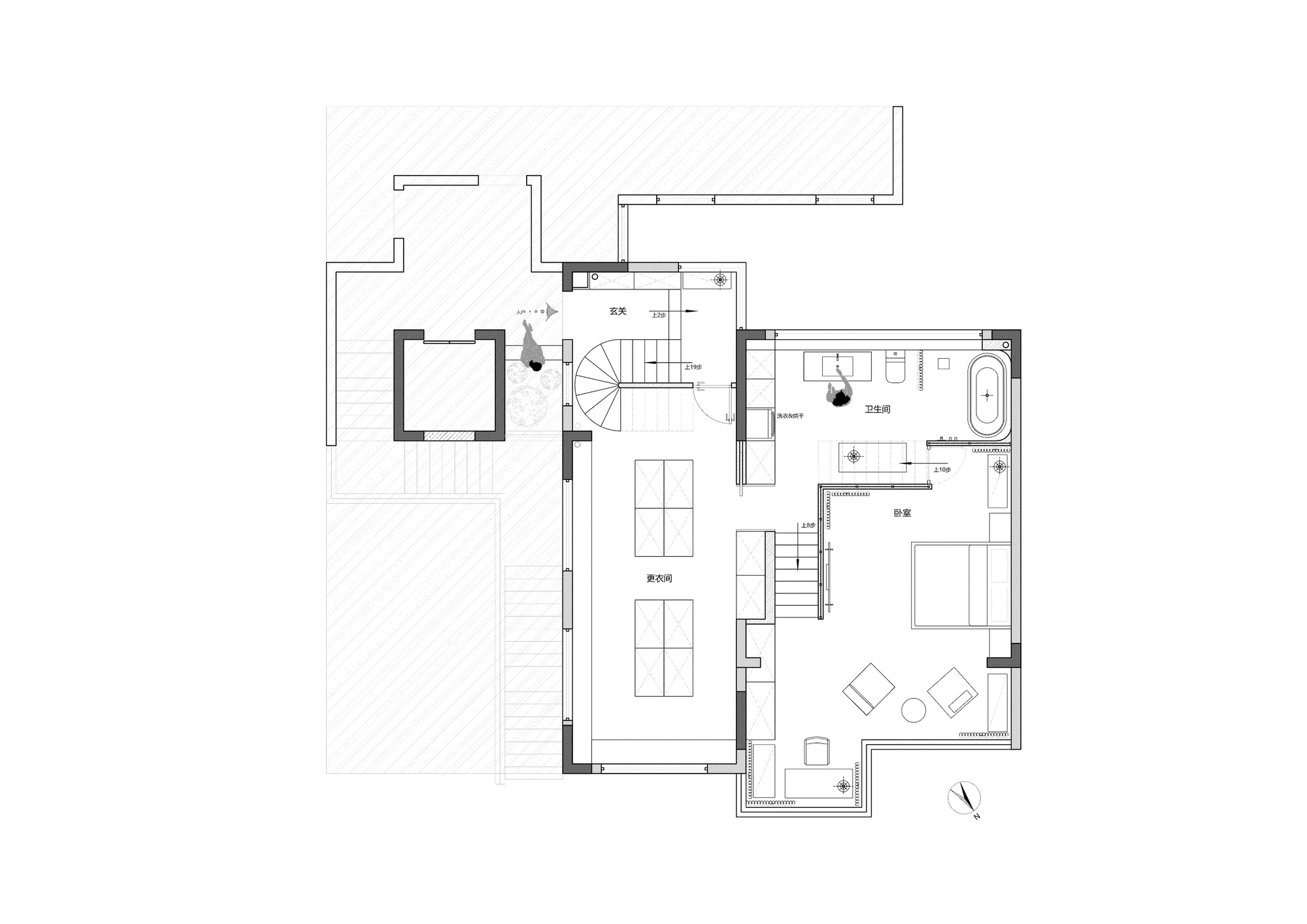Gallery of Split-Level Apartment / Shiye Architecture Design and Research Practice - 45