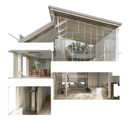 Split-Level Apartment  / Shiye Architecture Design and Research Practice - Image 41 of 47