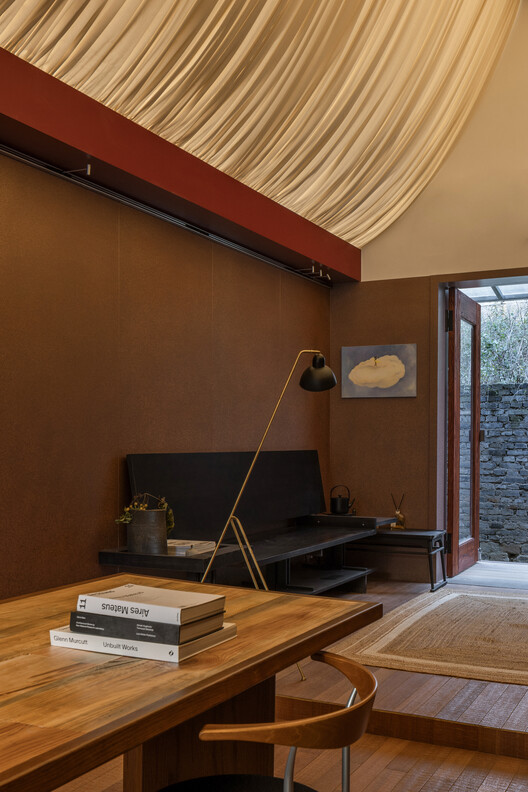 Modum Atelier Office Extension & SANGO / Modum Atelier - Interior Photography, Wood, Lighting, Table, Chair