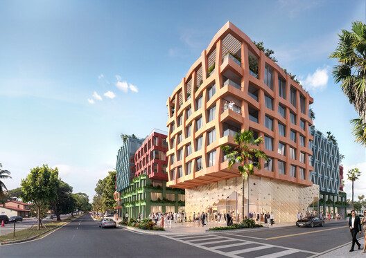 MVRDV 公布位于迈阿密 Wynwood Norte 的 WOMA 混合用途开发项目 MVRDV 公布位于迈阿密 Wynwood Norte 的 WOMA 混合用途开发项目 - 10 的图像 11