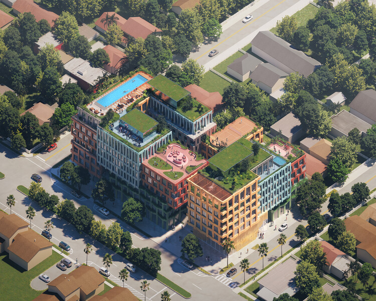 MVRDV 公布位于迈阿密 Wynwood Norte 的 WOMA 混合用途开发项目 - 2 的图像 11