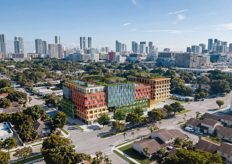 MVRDV presenta el desarrollo de uso mixto WOMA en Wynwood Norte, Miami - Imagen Principal