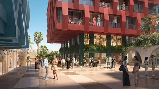 MVRDV 公布位于迈阿密 Wynwood Norte 的 WOMA 混合用途开发项目 MVRDV 公布位于迈阿密 Wynwood Norte 的 WOMA 混合用途开发项目 - 11 的图像 11