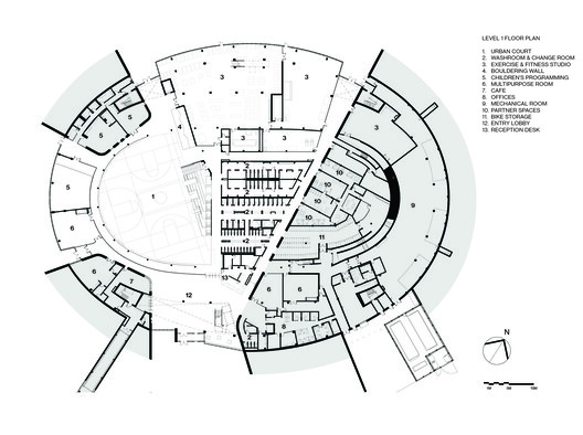 Coronation Park Sports and Recreation Centre / hcma architecture + design + Dub Architects + FaulknerBrowns Architects Coronation Park Sports and Recreation Centre / hcma architecture + design + Dub Architects + FaulknerBrowns Architects - Image 27 of 37