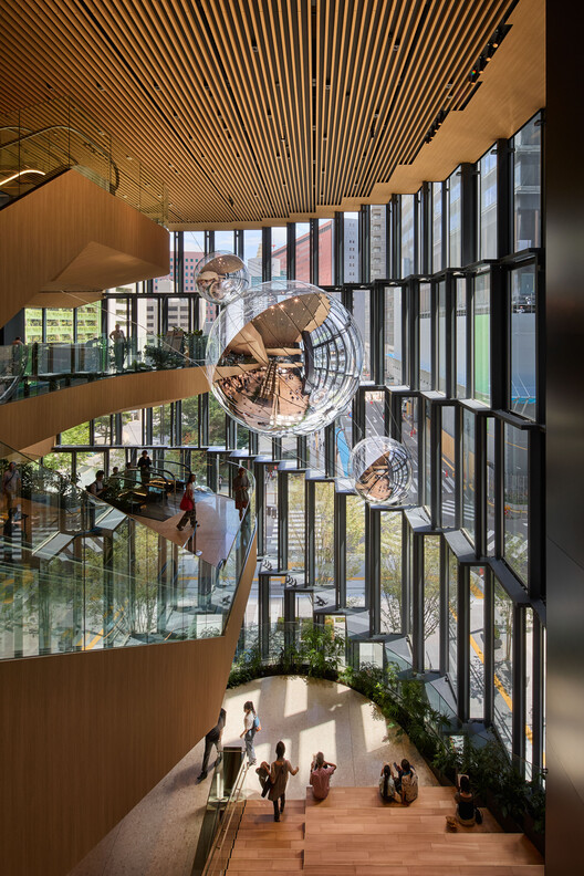 Tenjin Business Center II / OMA Tenjin Business Center II / OMA - Interior Photography