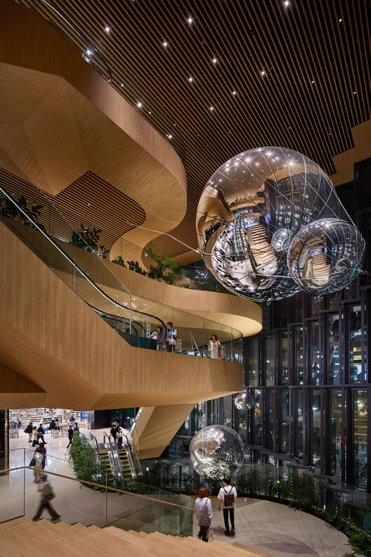 Tenjin Business Center II / OMA Tenjin Business Center II / OMA - Interior Photography, Lighting, Glass