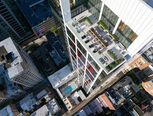 Edificio 210 South 12th / RSHP - Fotografía vista aérea, Urbano