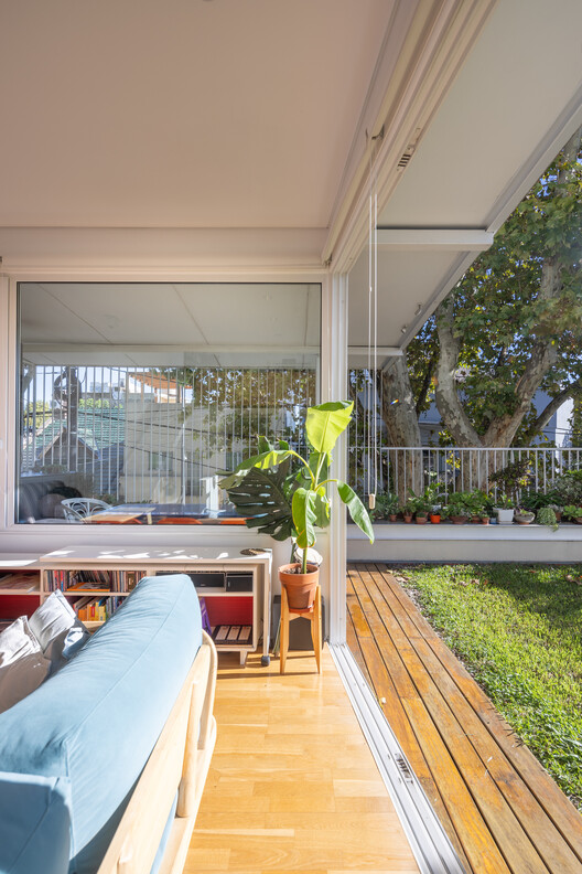 Paroissien House / Veronica Gilotaux Paroissien House / Veronica Gilotaux - Interior Photography, Wood, Balcony, Glass, Deck