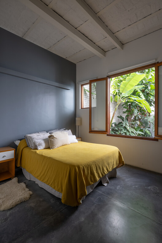 Paroissien House / Veronica Gilotaux Paroissien House / Veronica Gilotaux - Interior Photography, Bedroom, Bed, Wood, Lighting