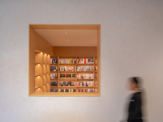 PAGEONE Bookstore at Wuxi Park Station / llLab. - Interior Photography, Shelving, Wood