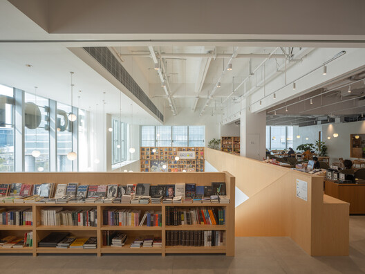 PAGEONE Bookstore at Wuxi Park Station / llLab. - Interior Photography, Shelving