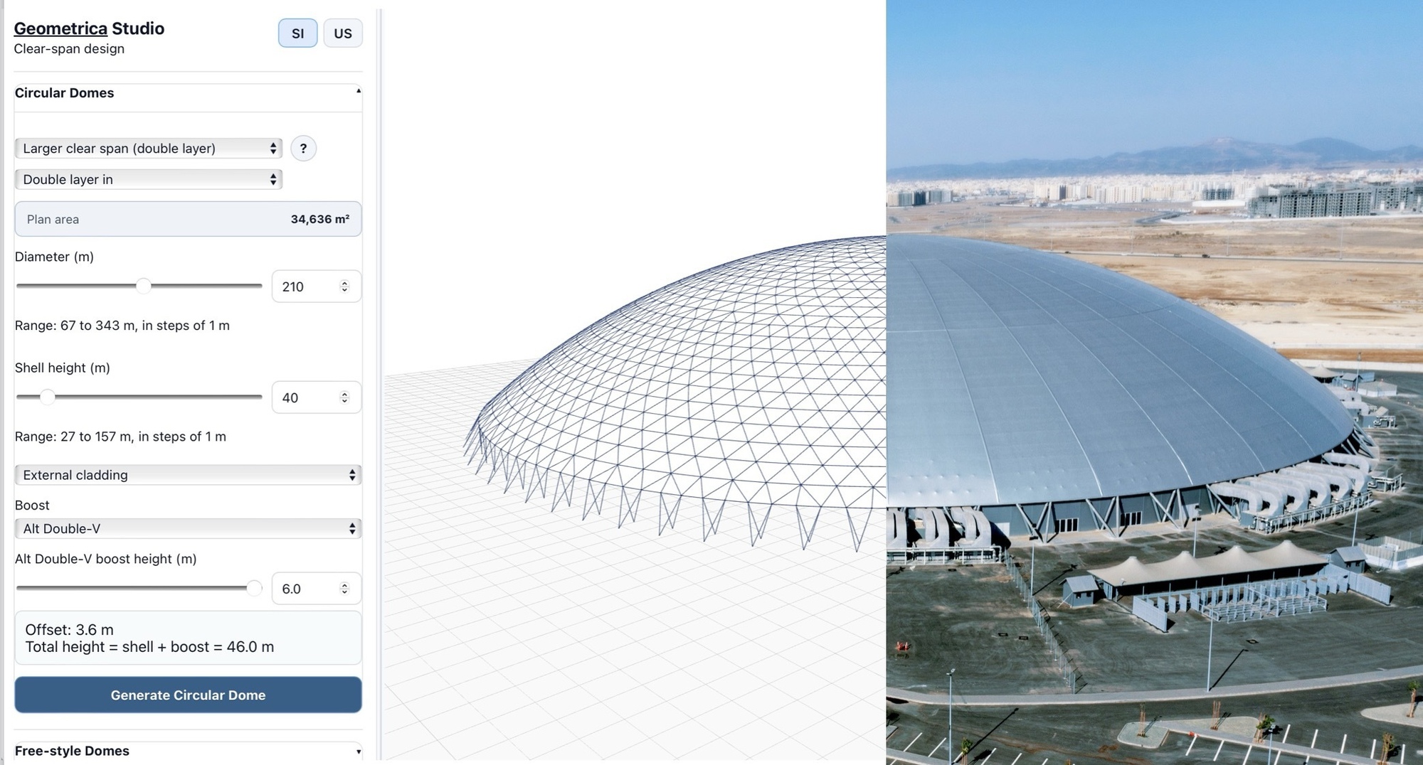 Designing Domes in the Digital Age: From Concept to Preliminary Estimate