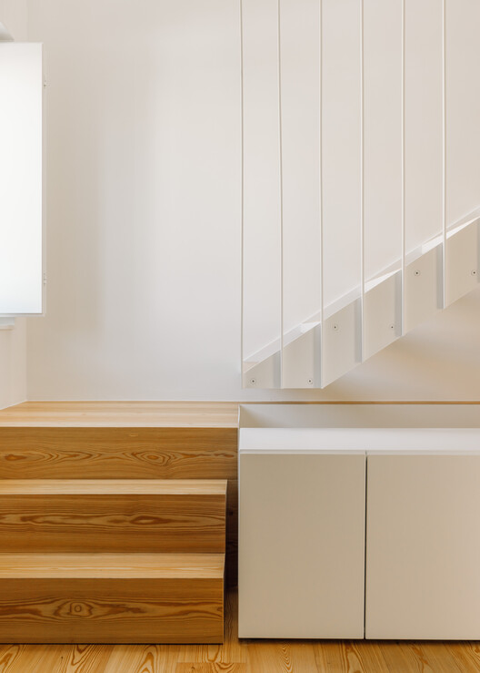 House on David Melgueiro / Aurora Arquitectos House on David Melgueiro / Aurora Arquitectos - Interior Photography, Stairs, Wood, Handrail