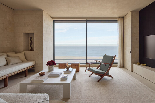 V Penthouse  / Merckx-Holvoet Architects - Interior Photography, Living Room, Chair