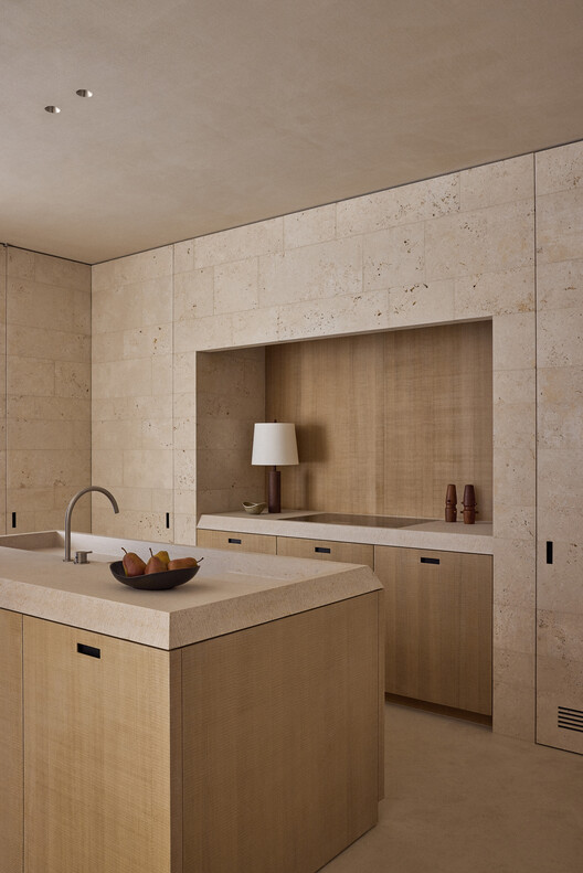 V Penthouse  / Merckx-Holvoet Architects - Interior Photography, Kitchen, Wood, Countertop