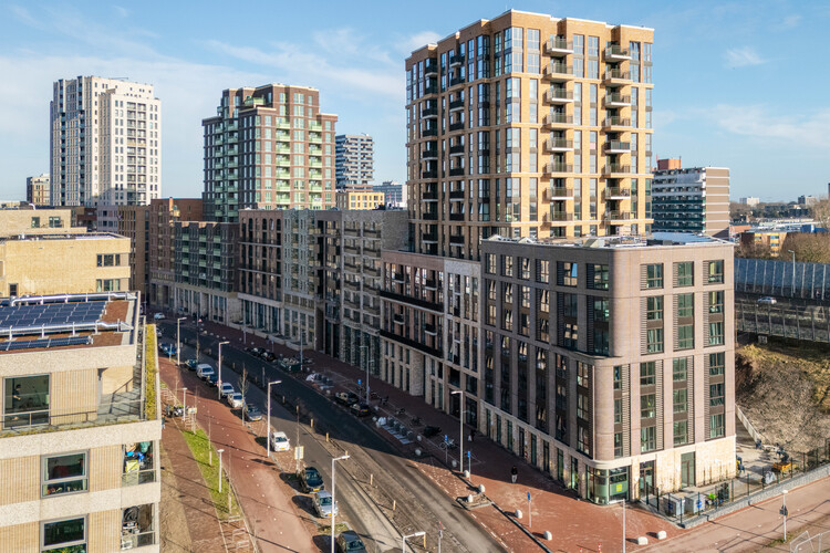 Singelblok / BureauVanEig + INBO - Exterior Photography, Coliving, Cityscape