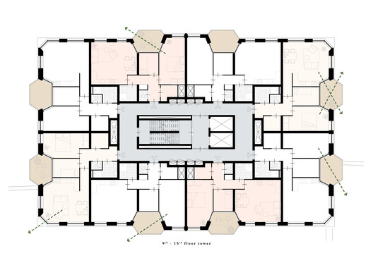 Singelblok / BureauVanEig + INBO Singelblok / BureauVanEig + INBO - Imagen 33 de 36