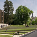 IXCAMPUS / Baumschlager Eberle Architekten - Exterior Photography, Research Center, Courtyard, Stairs