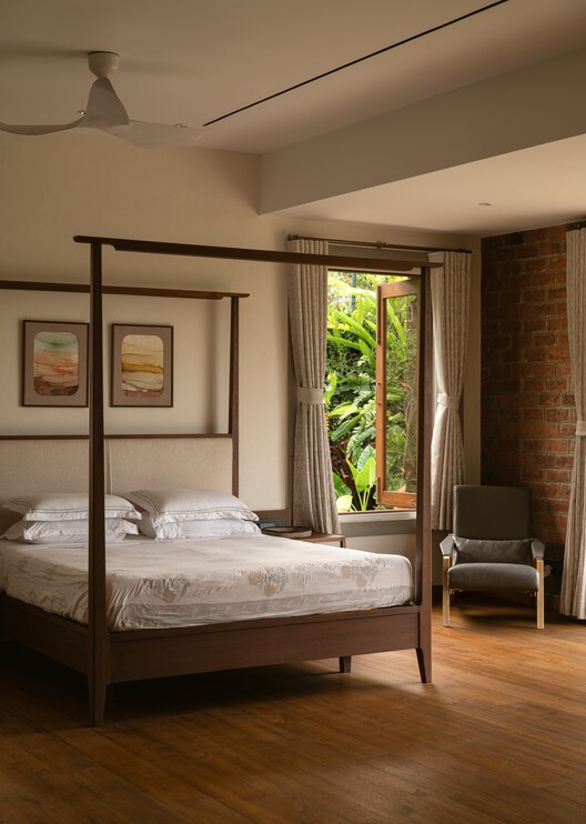 6AM House  / Studio PKA - Interior Photography, Bedroom, Bed, Wood, Lighting