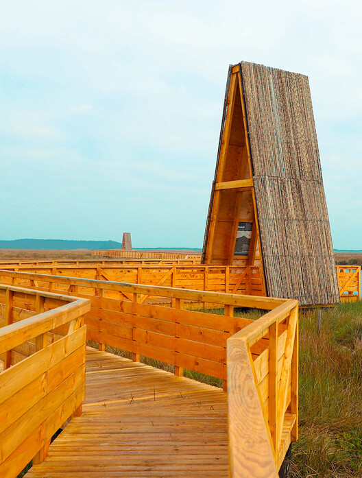 Kay Kay de Monkul Lookout Walkway / Gonzalo Verdugo + Carlos Seguel Arquitectos - Exterior Photography, Wood