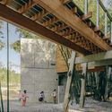 Huizhou Vernacular Historic Bridges Micro-Museum / LUO studio - Interior Photography, Coffee Shop Interiors, Beam