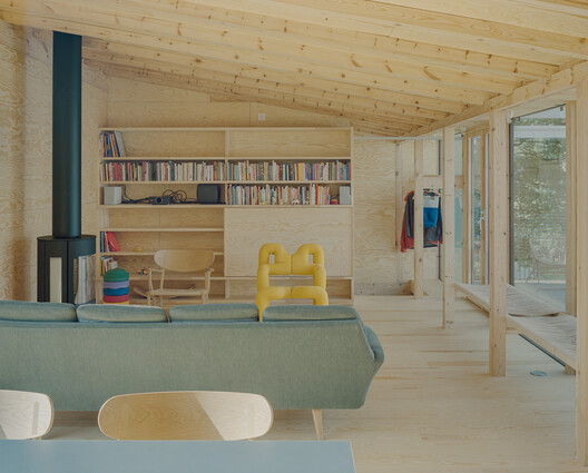 House Ersland & Skeie / Knut Hjeltnes + Francesca Iarrusso, PhD - Interior Photography, Wood, Chair