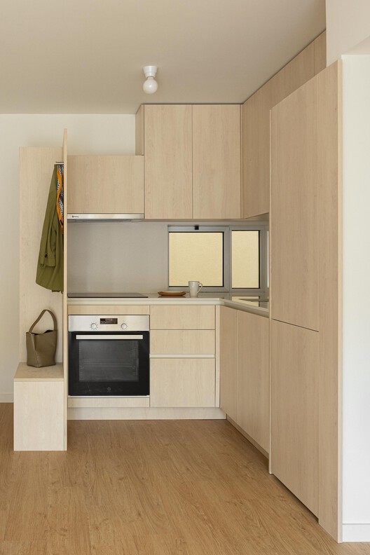 Costa Cabral Building / ATA - Atelier Tiago Antero + ENTRETEMPOS - Interior Photography, Kitchen, Wood, Countertop