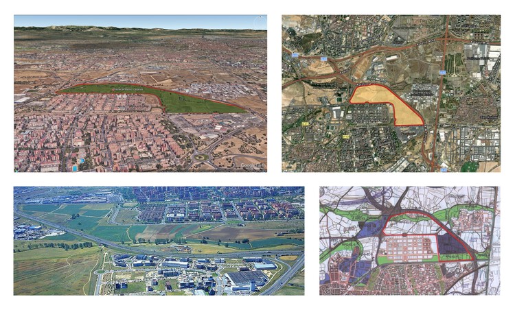 Jury-led design competition for sustainable and innovative urban planning proposals for the "Puerta de Madrid" area in Leganés (Madrid) - Image 1 of 1