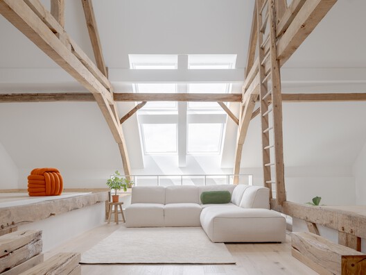 House Südeifel / PUR+ Architekten House Südeifel / PUR+ Architekten - Interior Photography, Living Room, Wood, Beam