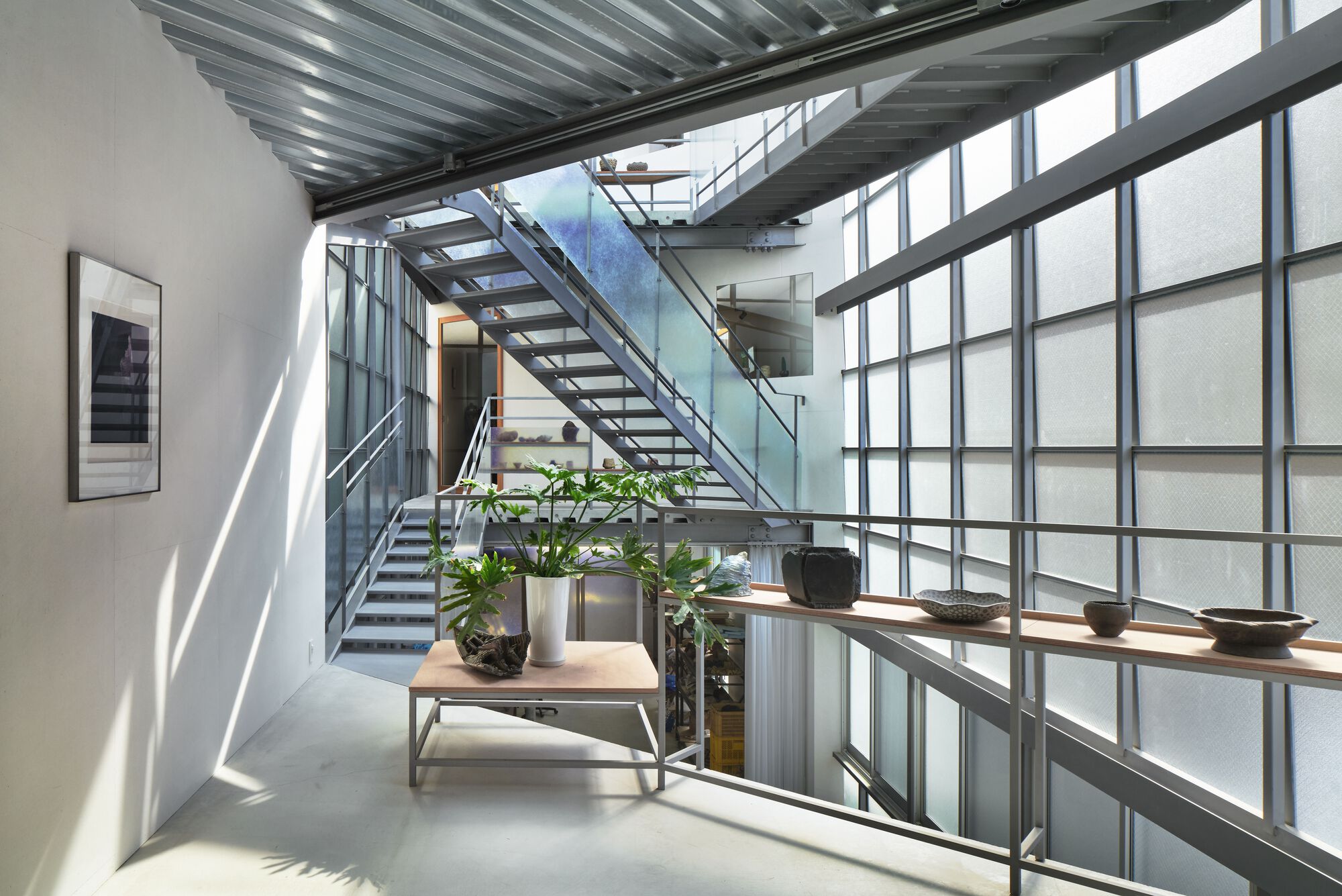 Casa y taller de ceramistas de Tato Architects en Kioto, vista 3