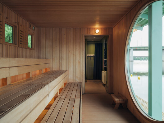 Floating Sauna / DinellJohansson Floating Sauna / DinellJohansson - Interior Photography, Wood, Lighting