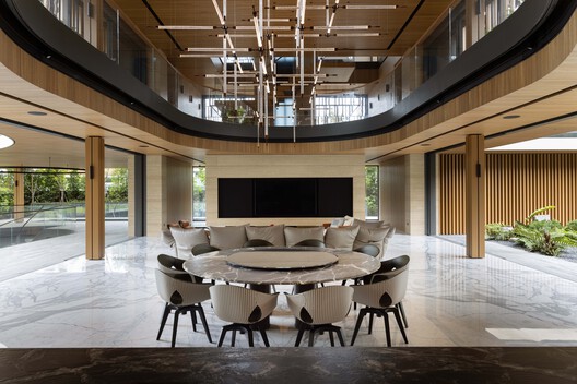 House Above The Trees / Wallflower Architecture + Design - Interior Photography, Dining room, Wood, Glass, Chair