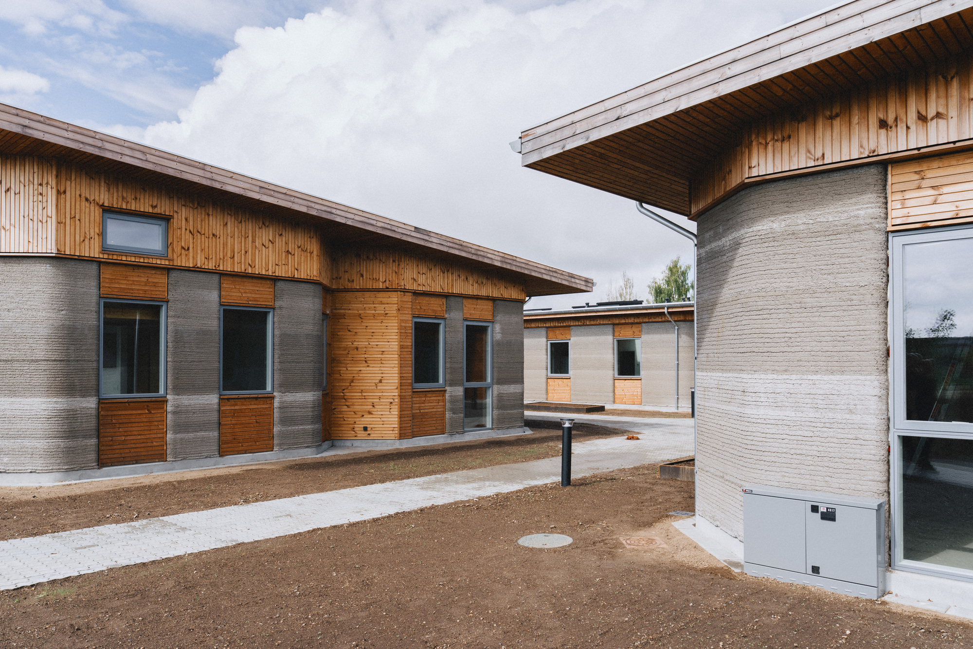 SAGA Space Architects and 3DCP Group Complete 36-Unit 3D-Printed Student Village in Denmark