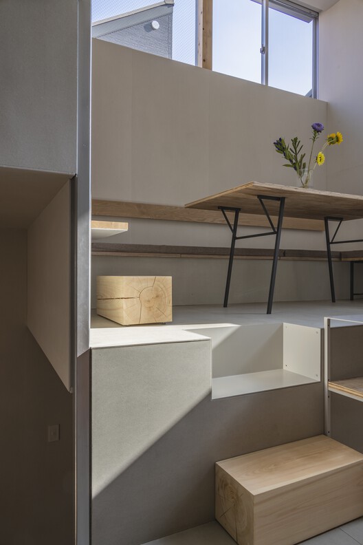House in Musashi-koyama House in Musashi-koyama - Interior Photography, Wood, Stairs, Handrail