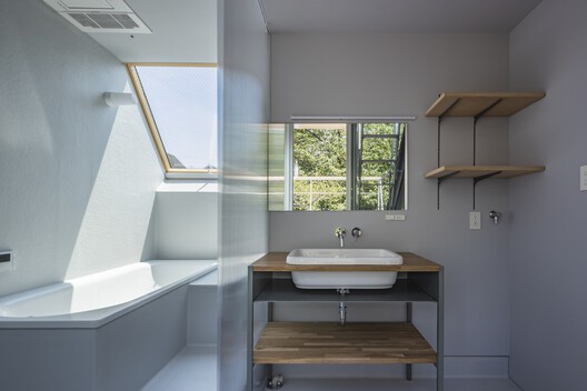 House in Musashi-koyama House in Musashi-koyama - Interior Photography, Bathroom, Lighting, Sink, Bathtub, Glass