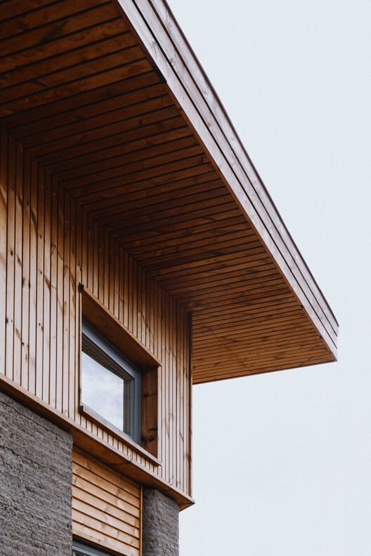 Skovsporet 3D-Printed Student Housing / SAGA Space Architects Skovsporet 3D-Printed Student Housing / SAGA Space Architects - Interior Photography, Wood